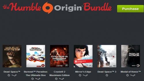 Humble Bundle Origin oyunları bunlarla sınırlı değil