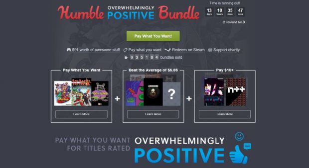 Humble Bundle'da Büyük Çoğunlukla Olumlu paketi!