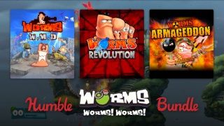 Worms oyunları Humble Bundle indirimlerinde