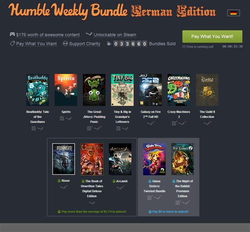 Humble Bundle'a Alman damgası