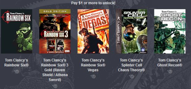 Humble Bundle'da Tom Clancy rüzgarı!