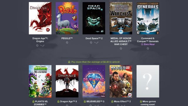 Humble Bundle'da Origin fırtınası!