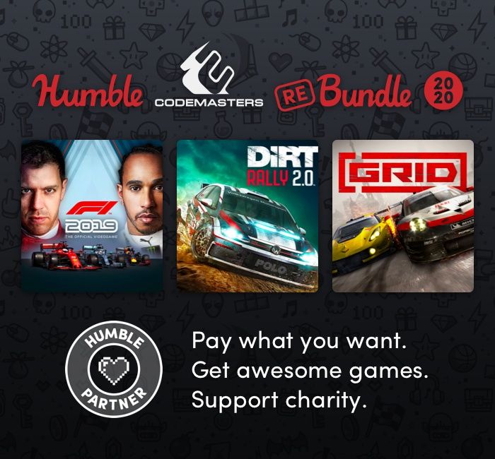 Codemasters oyunları Humble Bundle indirimlerinde