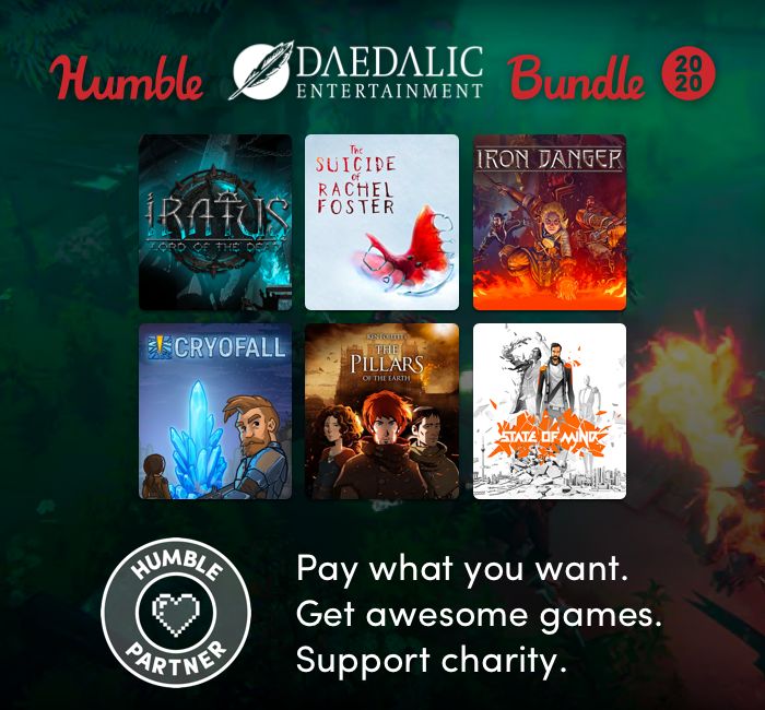 Daedalic oyunları Humble Bundle indirimlerinde