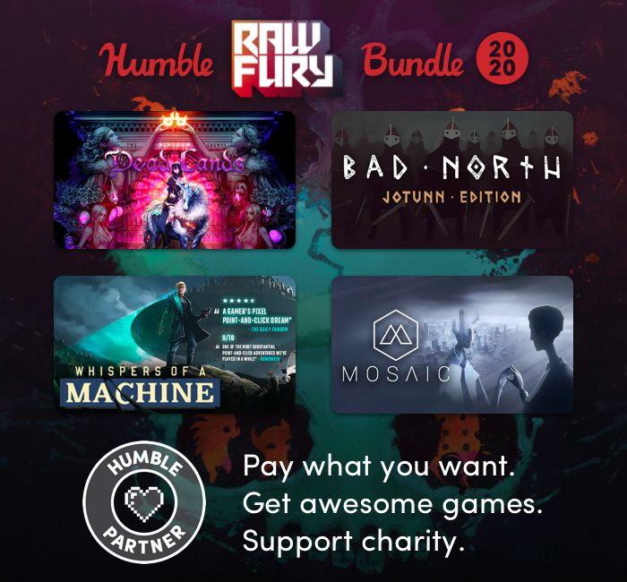 Humble Bundle, Raw Fury 2020 paketini yayınlandı