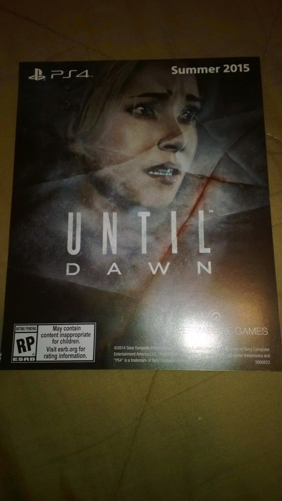 Until Dawn'ın çıkış dönemi ortaya çıktı