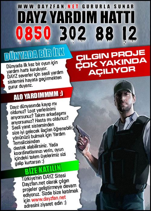 Oyun sektöründe görülmemiş bir servis Türkiye'den DayZ'ye geliyor!