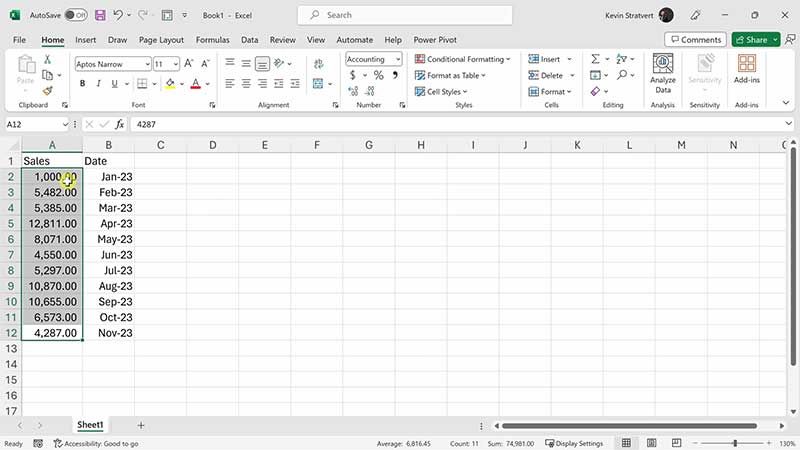 Verimliliği Artıran Excel Kısayolları - 2
