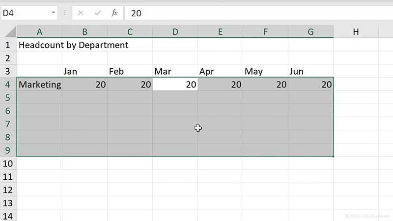 Verimliliği Artıran Excel Kısayolları - 4