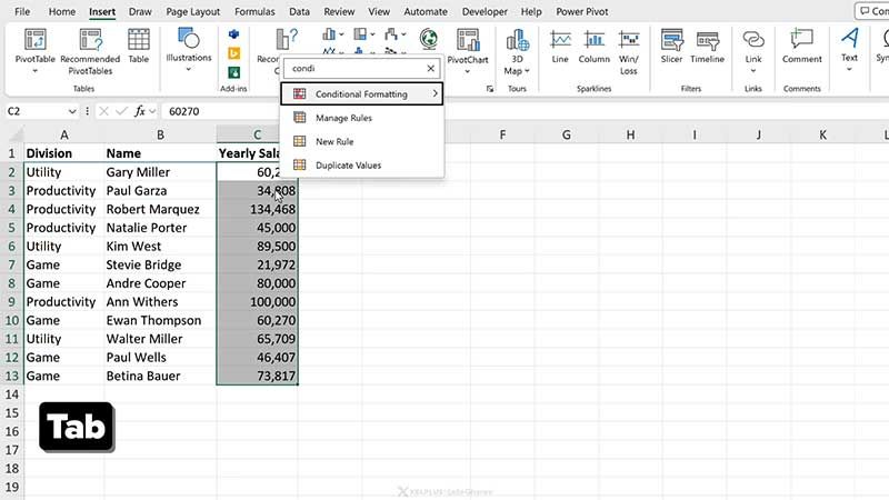 Verimliliği Artıran Excel Kısayolları - 6