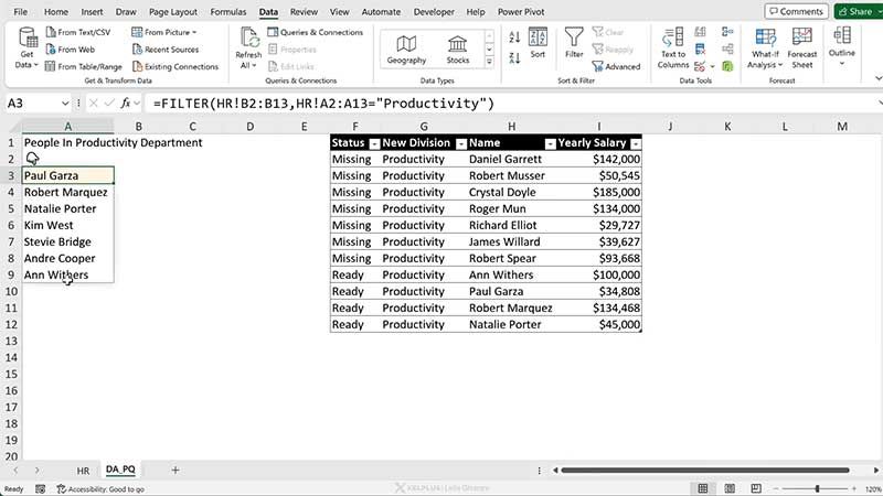 Verimliliği Artıran Excel Kısayolları - 8