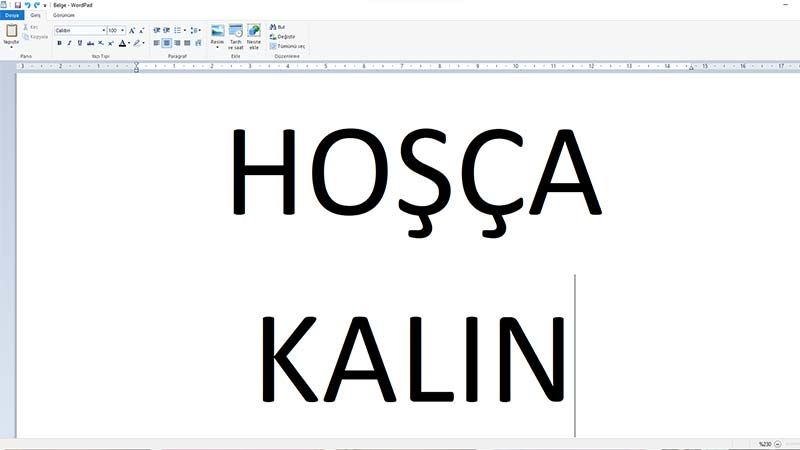 Microsoft Wordpad Uygulamasını Kaldırıyor