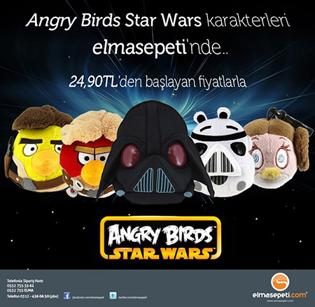 Angry Birds: Star Wars oyuncakları geldi