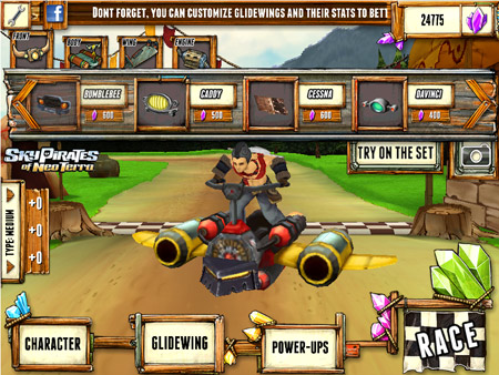 Sky Pirates Racing Android'e gecikmeli geliyor