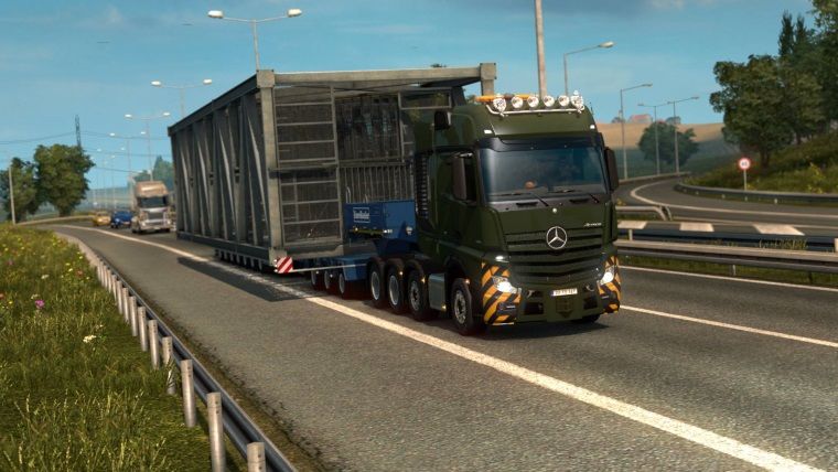 Euro Truck Simulator 2'nin kargo eklentisi ile oyun zorlaşacak