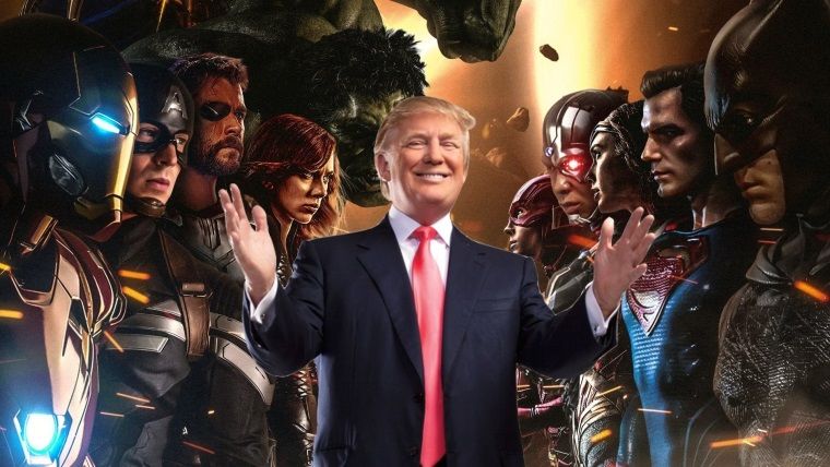 Trump’tan Marvel ve DC’ye Kötü Haber