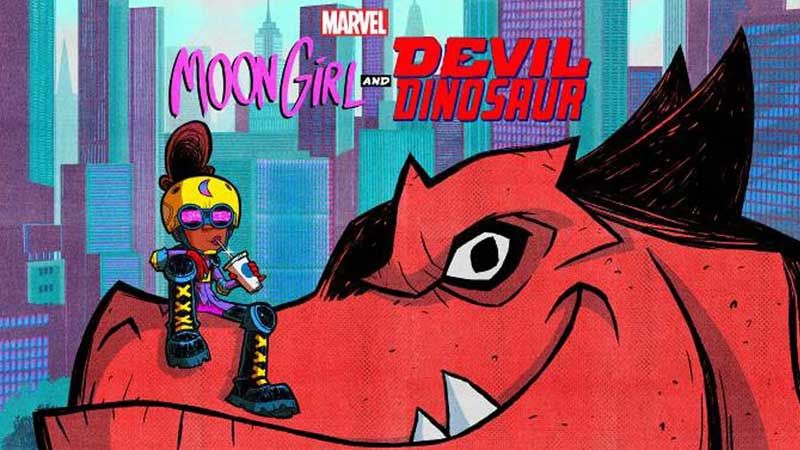 Marvel 2023 Dizileri - Moon Girl and Devil Dinosaur