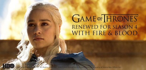 Game of Thrones'un 4. sezonu kesinleşti!