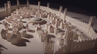 Game of Thrones açılışını kağıtlarla yaptılar