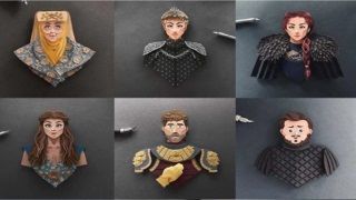 Kağıttan yapılan Game of Thrones karakterleri bir harika