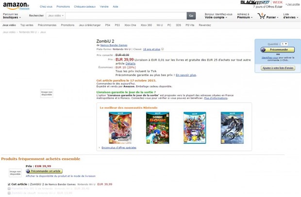 ZombieU 2, Amazon Fransa'da listelendi!