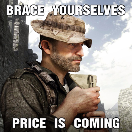 Captain Price geri dönüyor!