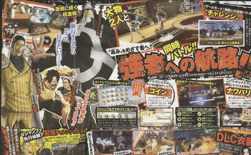 One Piece: Pirate Warriors 2'den yeni sürprizler