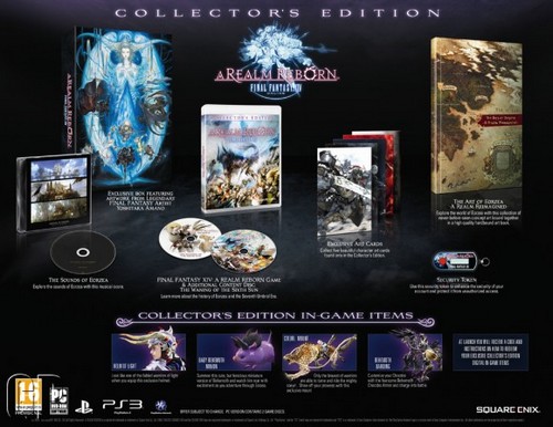 FFXIV Collector's Edition detayları