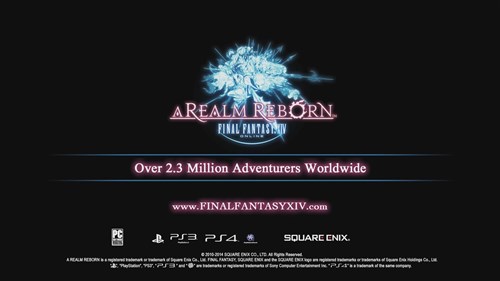 Final Fantasy XIV: A Realm Reborn kullanıcı sayısı bakımından oldukça memnun