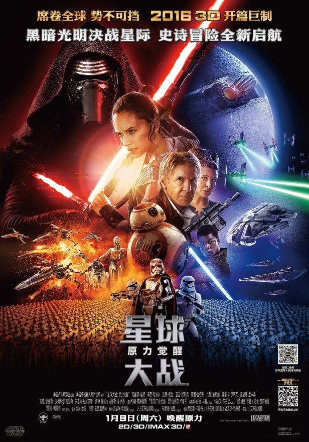 Star Wars: The Force Awakens'dan retro posterler