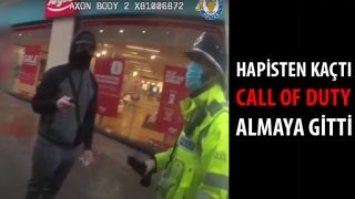 Hapishaneden kaçan suçlu, Call of Duty alırken yakalandı