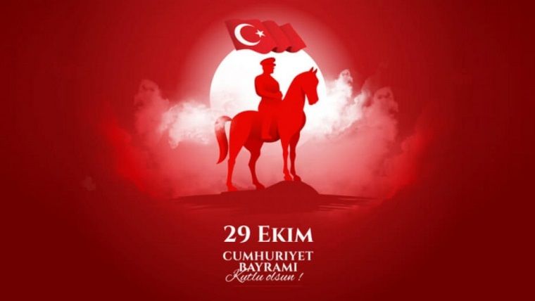 29 Ekim Cumhuriyet Bayramı'mız kutlu olsun