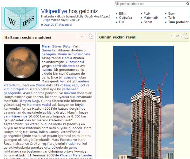 Hiçbir şekilde engellenemeyen yeni bir Türkçe Wikipedia yayımlandı