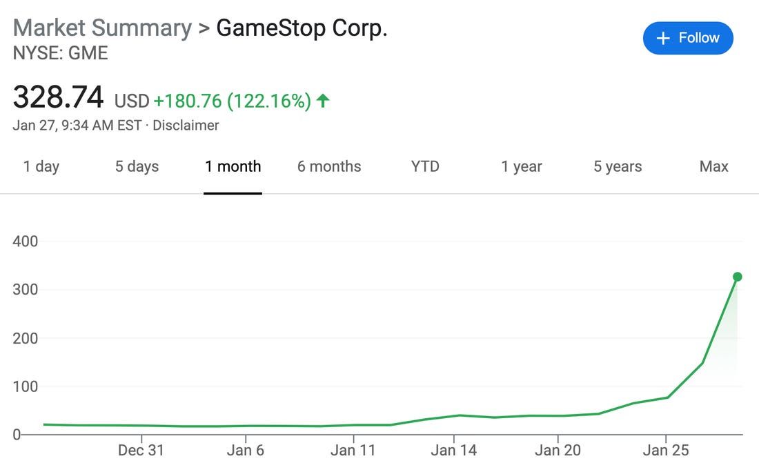 Gamestop hisselerinde ne oluyor? Reddit vs Wall Street