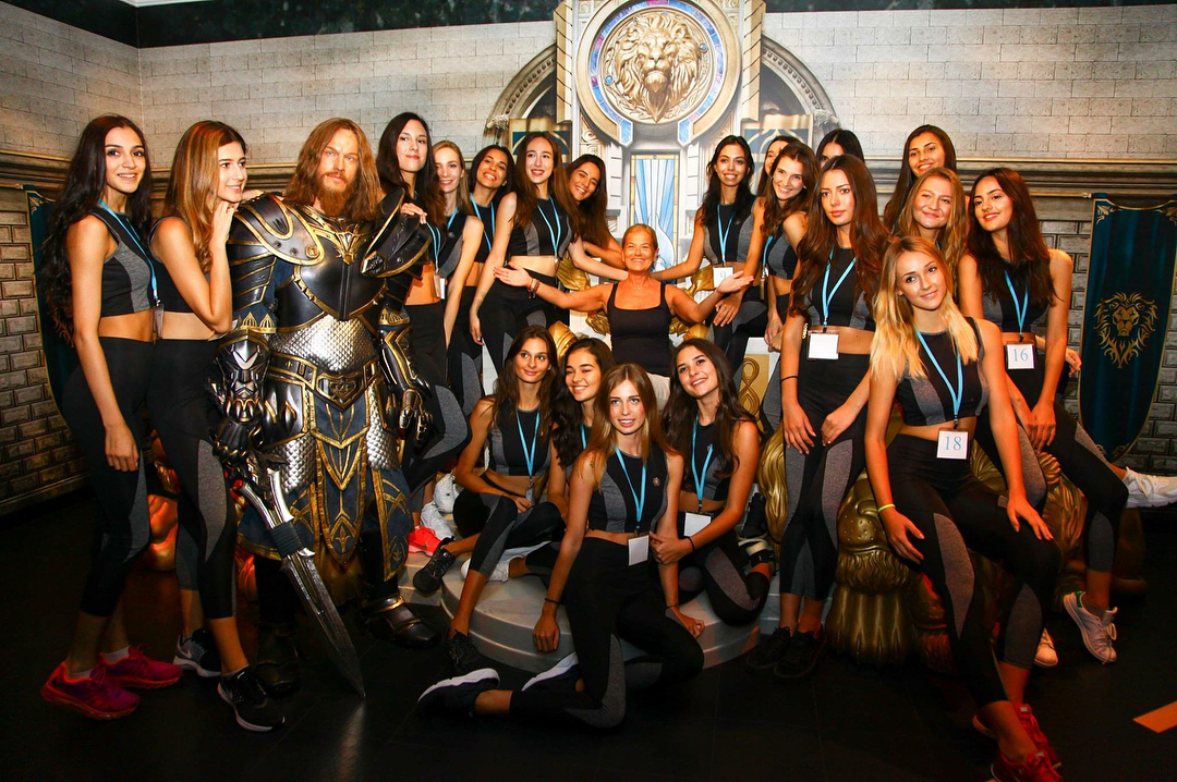 Miss Turkey güzelleri, Warcraft ile buluştu