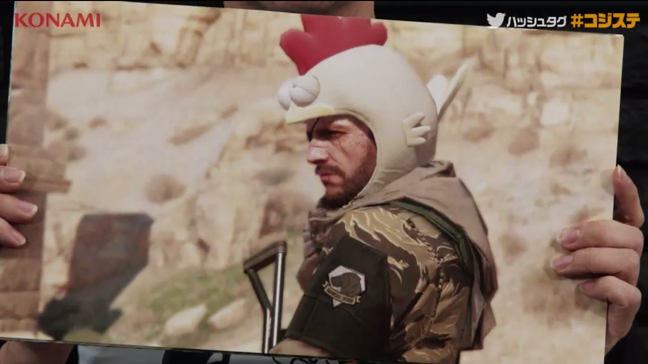 Hideo Kojima, MGS V: The Phantom Pain'de kullanılabilecek bir şapka açıkladı