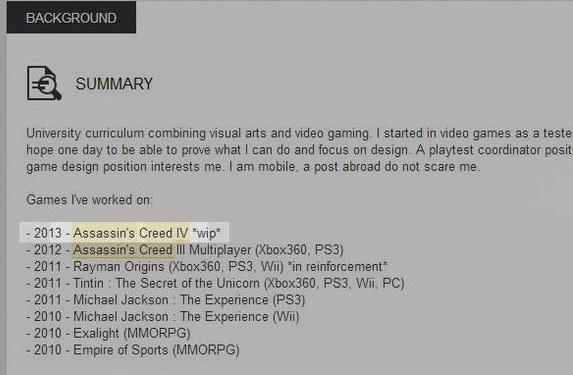 Assassin's Creed 4 olası çıkış tarihi
