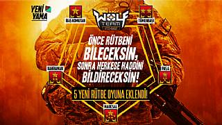 Yeni Silahlar, Yeni Rütbeler… Wolfteam’de Kapışma Esas Şimdi Başlıyor