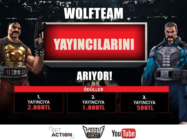 Wolfteam oynayıp yayın yapana para ödülü!