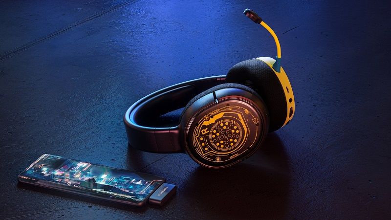 SteelSeries'in Cyberpunk 2077 temalı kulaklıkları tanıtıldı