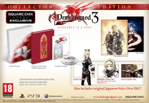 Drakengard 3 Koleksiyon Sürümü Avrupa'ya da geliyor!