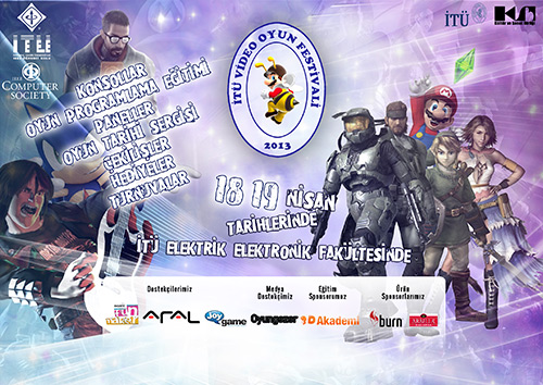 İTÜ Video Oyun Festivali 2013 başlıyor!
