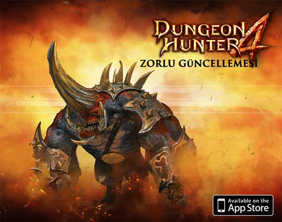 Dungeon Hunter 4 "ZORLU"ğu artık herkes için geçerli