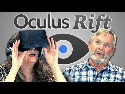 Yaşlı insanların Oculus Rift ile imtihanları