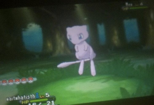 Pokémon X&Y'da Mew mu var?