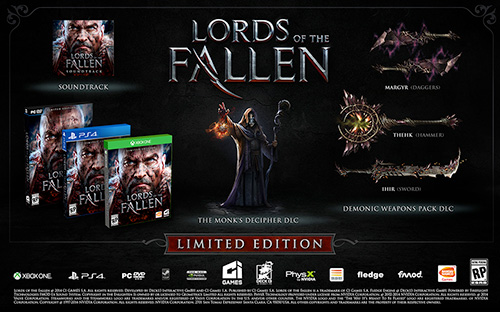 Lords of the Fallen Limited Edition tanıtıldı