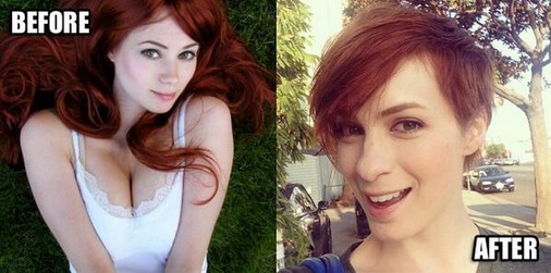 Felicia Day'in saç skandalı kafaları karıştırdı