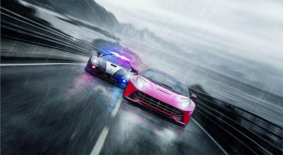 NFS: Rivals için tek yol klavye, gamepad