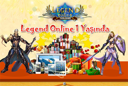 Legend Online 1 yaşına girdi hediye yağmuru başladı!