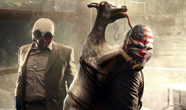 Payday 2: Goat Simulator Heist'in tanıtım videosu 